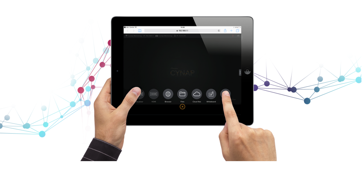 WolfVision- CYNAP- Collaboration, wireless presentation, and knowledge sharing